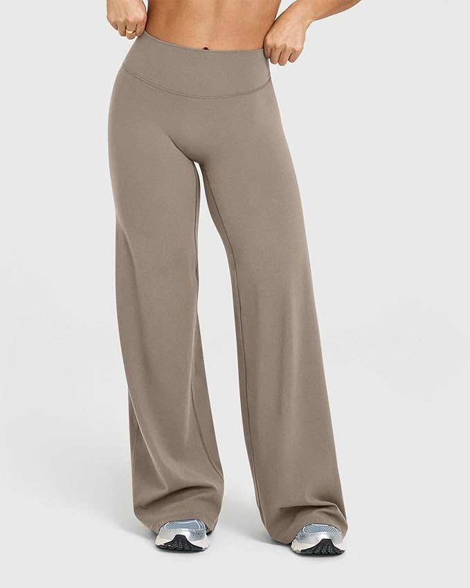 Ryzon yoga - Snygga tränings tights med vida ben