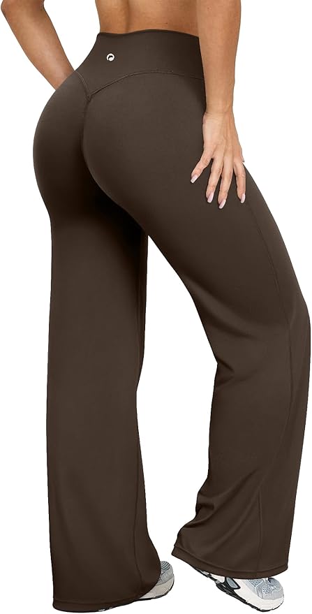 Ryzon yoga - Snygga tränings tights med vida ben